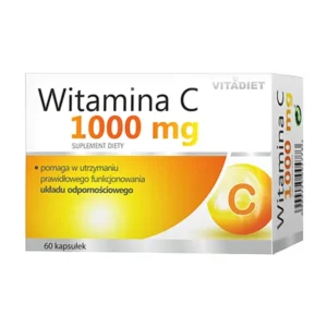Witamina C 1000 mg, kapsułki twarde, 60 szt.